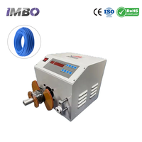 Machine à enrouler les câbles semi-automatique à haute efficacité pour le bobinage de câbles de données USB et d'alimentation