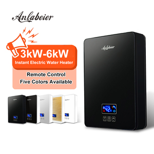 เครื่องทำน้ำอุ่นไฟฟ้าทันที 3000-6000 วัตต์ ขนาดเล็ก ร้อนเร็ว ควบคุมด้วยระบบสัมผัส สแตนเลส สมาร์ท IPX4 สำหรับโรงแรมและเชิงพาณิชย์ - Product Image 2