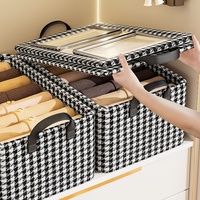 Boîtes de rangement empilables et pliables pour armoire Bacs à tiroirs Organisateur personnalisé Prix compétitif Panier de rangement en tissu pour bureau