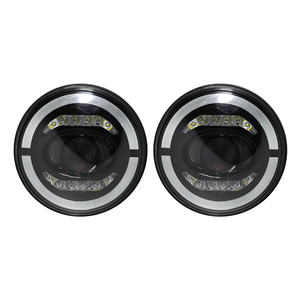 Vinstar-faros delanteros Led para coche, 2 unidades, 7 pulgadas, de alta potencia, redondos, impermeables, para <span class=keywords><strong>Jeep</strong></span>, <span class=keywords><strong>Wrangler</strong></span>, Land Rover - Product Image 1