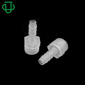 Conector Flexible de Plástico PP de Alta Calidad con Rosca G1/2, Conector Recto de Tres Pagodas con Rosca Externa para Tuberías de Fluidos - Product Image 3