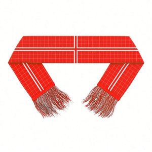High Quality Football Fan Scarf Custom Made to Order Supporters Scarf for National Teams Corporate Sponsor <b>Gift</b> Idea - Product Image 3