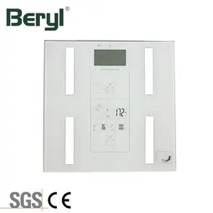 Analyseur imc pour salle de bains, poids 180Kg, 396Lb, balance numérique de graisse corporelle, à affichage numérique - Product Image 1