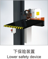 REACH 4RH-5500E 5500kg Nouveau design certifié CE, élévateur de stationnement triplex à quatre poteaux à entraînement hydraulique pour trois véhicules