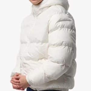 Veste matelassée légère imperméable à capuche pour homme, taille plus, fermeture éclair courte, pliable, en <span class=keywords><strong>duvet</strong></span> de plumes - Product Image 3