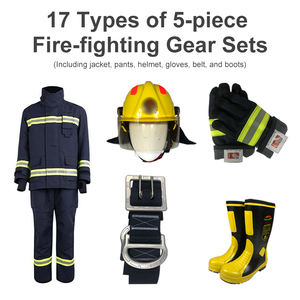 <strong>Firefighter</strong> Suit Fireman Uniform Fire Fighting <strong>Costume</strong> Firefighting Clothing Nomex Aramid Full-Body Flame Retardant Emergency - Product Image 3