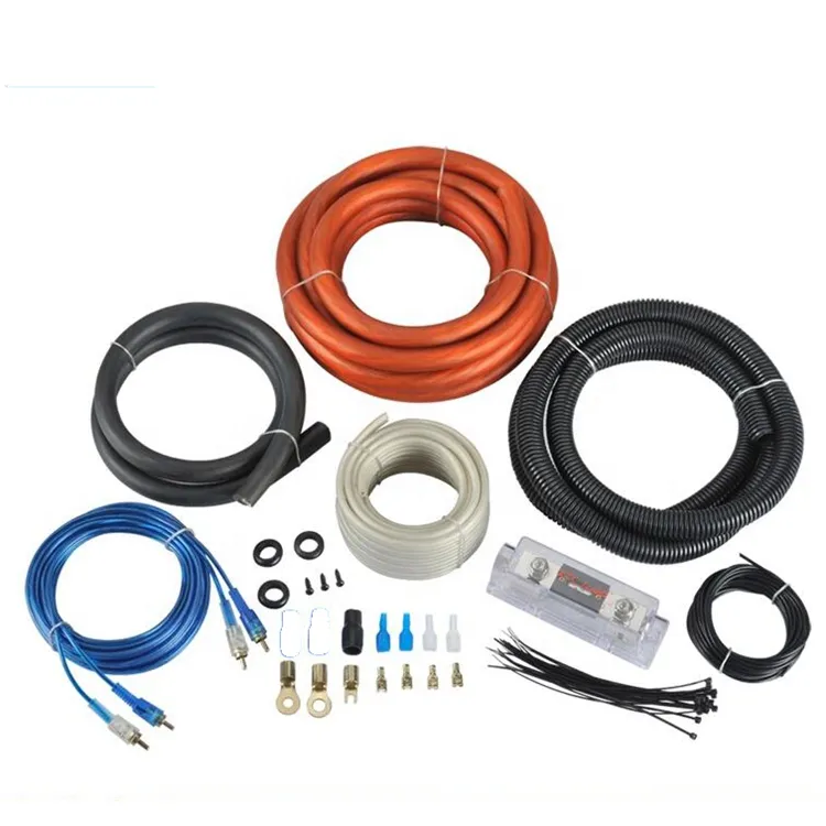 Car audio wiring kit china car audio wire factory JLD Audio custom-made ofc or cca car audio wiring kit