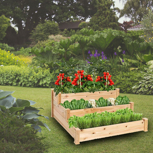 Lit <span class=keywords><strong>surélevé</strong></span> de <span class=keywords><strong>jardin</strong></span> en bois à 3 niveaux Lit <span class=keywords><strong>surélevé</strong></span> de <span class=keywords><strong>jardin</strong></span> Lit potager à fleurs <span class=keywords><strong>surélevé</strong></span> - Product Image 4