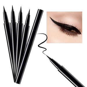 थोक वाटरप्रूफ गंध प्रमाण लंबे समय तक चलने वाले काले eyeliner पेन निजी लेबल गहरे भूरे रंग की पतली आंख लाइनर पेन - Product Image 1
