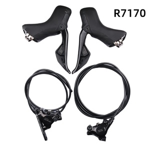 Groupe Shimano 105 <span class=keywords><strong>Di2</strong></span> R7170 2x12 vitesses, dérailleur <span class=keywords><strong>avant</strong></span>/arrière R7150, batterie DN300, pédalier R7100 12 vitesses, groupe de frein à disque pour vélo de route - Product Image 6