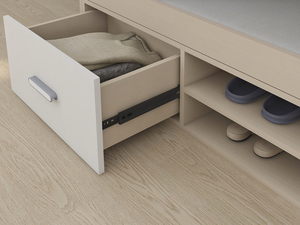 Современная металлическая двухъярусная кровать-капсула на заказ для квартиры, общежития, студенческая двухместная кровать с ящиками для хранения и лестницей - Product Image 6