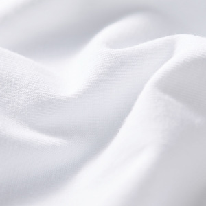 Maglietta personalizzata 100% Premium puro cotone tinta unita nero bianco classico a maniche corte T-shirt da uomo Casual estiva - Product Image 2