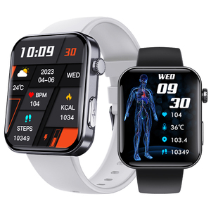 Nuevo Reloj Inteligente F310 2026 con Monitoreo de ECG y HRV, Detección de Caídas, Temperatura Corporal, Rastreador de <span class=keywords><strong>Salud</strong></span> y Ejercicio - Product Image 1