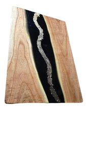 Designer <b>Wooden</b> Epoxy Resin <b>Table</b> – Premium Black Resin Furniture with Contemporary Finish - Product Image 3
