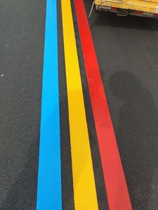 طلاء علامات الطرق عالي الانعكاس قوي الالتصاق سريع الجفاف أبيض/أصفر طلاء حراري مسحوق مظهره حراري اللزوجة - Product Image 6