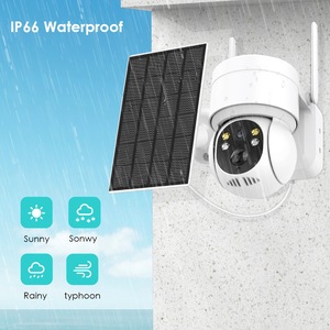 Caméra solaire sans fil HD étanche, caméras solaires Wifi pour la sécurité à domicile, caméra de sécurité extérieure 3MP, application ICSEE, faible consommation d'énergie solaire - Product Image 2