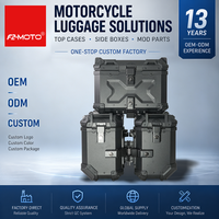 Boîte latérale de bagage pour moto, boîtier latéral pour bagages, résistant à l'eau, pour moteur 37L, alliage d'aluminium, offre spéciale, nouveauté 2020