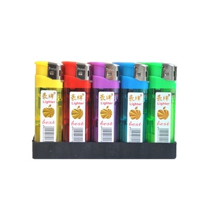 HP-169 Chine Encendedors  Briquets jetables électroniques bon marché populaires en gros Briquet à gaz <span class=keywords><strong>butane</strong></span> Briquet à cigarette - Product Image 3