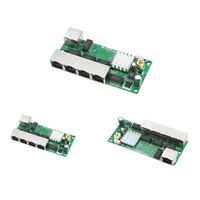 Nouveau commutateur Ethernet 5 ports Gigabit POE sur carte PCB, Hub de commutation de bureau Gigabit pour système de stationnement intelligent