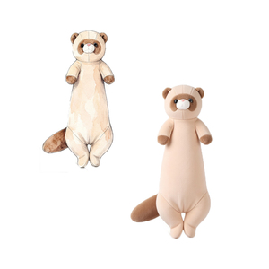Peluche réaliste de frette, jouet en peluche de frette sauvage, poupée douce, qualité supérieure, cadeaux promotionnels d'usine certifiée ISO - Product Image 3