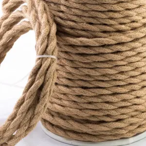 decorative electrical cable china hemp rope twisted twine electrical wire