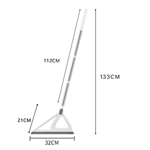 Balai-raclette multifonction <span class=keywords><strong>en</strong></span> caoutchouc pour balayer l'eau et les poils d'animaux, idéal pour les sols, salles de bain, cuisines, tapis de douche, vitres - Product Image 6