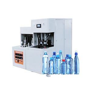 Mesin cetak Stretch plastik 2 lubang Semi otomatis cetakan botol hewan peliharaan mesin cetak tiup - Product Image 4