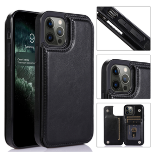 Étui portefeuille antichoc en cuir avec porte-cartes pour iPhone 17 Pro Max et <span class=keywords><strong>Samsung</strong></span> S26 26 Ultra - Product Image 5