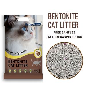 Bentonite Cat Litter China Supplier OEM Dust Free Strong Clumping <b>Clay</b> Lavender Scent Cat Sand Premium - Product Image 1