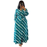 Mode 2026 – Robes longues maxi élégantes à manches longues imprimées pour femmes – Collection automne de qualité supérieure – Tenue décontractée sexy