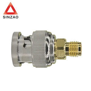 Wayiii DC-4GHz RF đồng trục Adapter <span class=keywords><strong>BNC</strong></span> Nam SMA nữ thép không gỉ kết nối lò vi sóng thành phần - Product Image 4