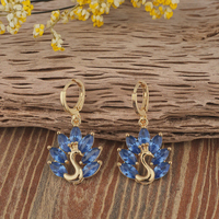 Nouvelles boucles d'oreilles créoles vintage en laiton doré avec zircons pour femme, design tendance, fabriquées en Chine, idéales pour un anniversaire