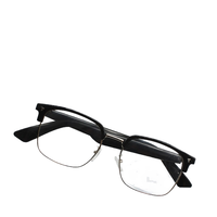 Nouvelle mode GS13 lunettes intelligentes BLE5.4 connectivité IPX-6 étanche AI reconnaissance vocale pliable traduction 1080P FHD double