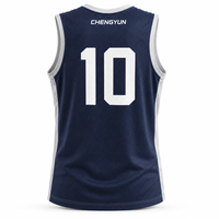 Maillot de basketball réversible personnalisé en gros – Uniforme d'entraînement performant pour l'avenir