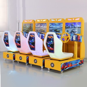 Kids Driving Race Car Arcade <b>Machine</b> Racing Rig Motion Racing - Product Image 1