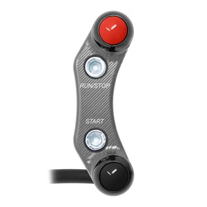 สวิตช์มือจับถนนด้านขวาสำหรับ312R F4 MV Agusta (หลุมชิด) (ไทเทเนียม) - Product Image 1