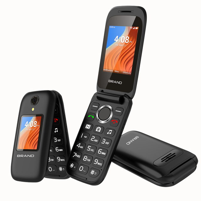 2.4 Inch Flip Mobile Phone with Dual Sim and ECOdesign