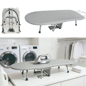 Meilleur Organisateur de Linge Portable de Bureau, Table Pliante Noire pour Repassage Commercial, Idéal pour Hôtels et Placards - Product Image 5
