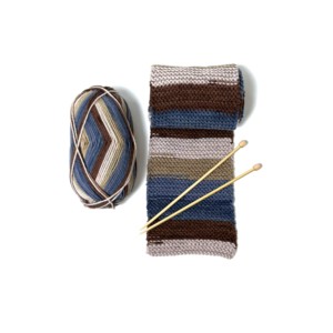 Kit de Tejido de Bufandas Ecológico Premium con Hilo de Mezcla de Lana, Agujas de Bambú, Suministros Completos para Principiantes, Hecho en EE. UU. - Product Image 6