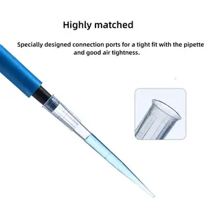 Cotaus vendita calda filtro Sterile giallo Bule 1000ul puntali per Pipette per Pipette multicanale Thermofisher