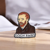Broches de Esmalte con Diseño de Patos de Pintura al Óleo, Divertidos y Personalizados, Estilo el Grito de Picasso, Broche de Patitos, Insignia de Solapa, Joyería de Dibujos Animados, Regalo para Niños y Amigos