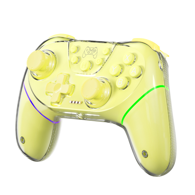 NS Pro Wireless Controller for PC Gaming Dual Hall Effect Joysticks Trigger with RGB Light Compatible with SWITCH 2