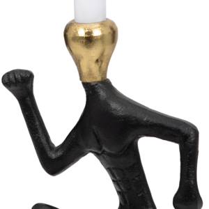 Portacandele Running Man, moderno candelabro decorativo per centrotavola da caffè e decorazioni per la casa - Product Image 6