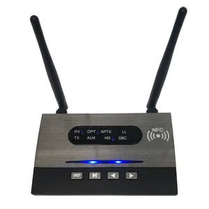 Nuovi prodotti ricevitore e trasmettitore a doppia antenna adattatore Bluetooth 5.0 adattatore audio 3.5AUX