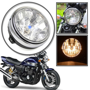 Phare avant en cristal pour Honda CB400 <span class=keywords><strong>Super</strong></span> Four CB900F <span class=keywords><strong>Hornet</strong></span> 600 900, ensemble de lampe personnalisé, rétrofit Streetfighter - Product Image 3