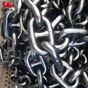 Kích thước đầy đủ 10mm-200mm Chuỗi liên kết lớn hàn chuỗi Câu Cá Hợp kim thép cao cấp ngoài khơi Neo Stud Neo biển - Product Image 3