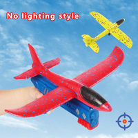 Nouveau Jouet LED pour Enfants, Avion en Mousse Volant à Main, Modèle de Fusil de Tir, Jeu de Tir et de Vol en Plein Air