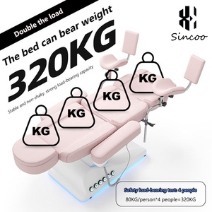 Chaise d'examen gynécologique de haute qualité pour clinique et hôpital, 3 moteurs, chaise gynécologique électrique, lit esthétique - Product Image 3