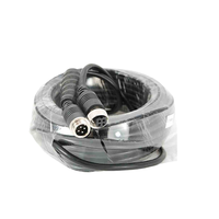 Hochwertiger 10m 4Pin Aviation Connector Din Kabel Strom & Video für Überwachungs zubehör