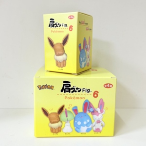 Set de 4 Figuras de Anime Pokéball en Caja Ciega, Personajes Eevee y Marill, para Regalo - Product Image 6